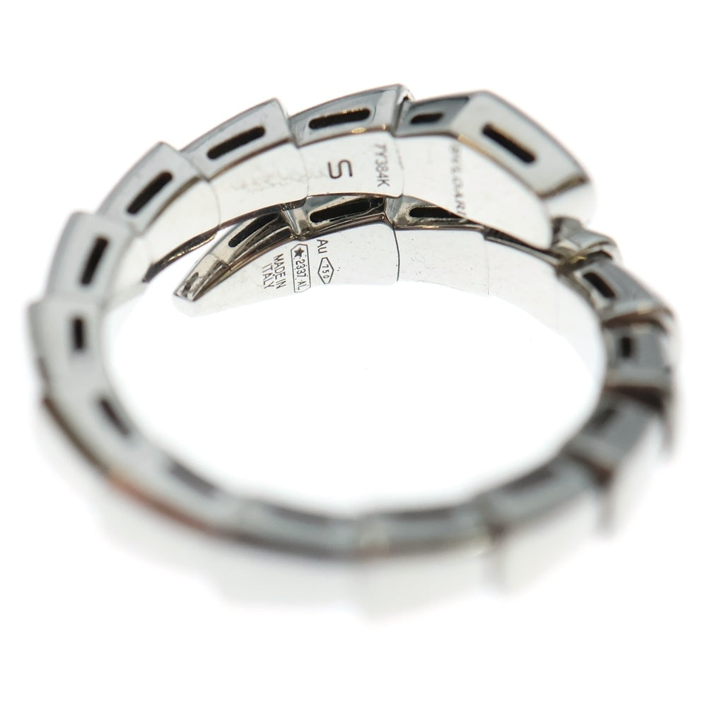 BVLGARI(ブルガリ) セルペンティ ヴァイパーリング 指輪 Au750WG ホワイトゴールド レディース