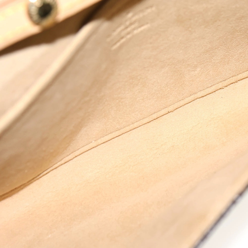 LOUIS VUITTON(ルイヴィトン) モノグラム ポシェットツインGM ショルダーバッグ ブラウン レザー M51852