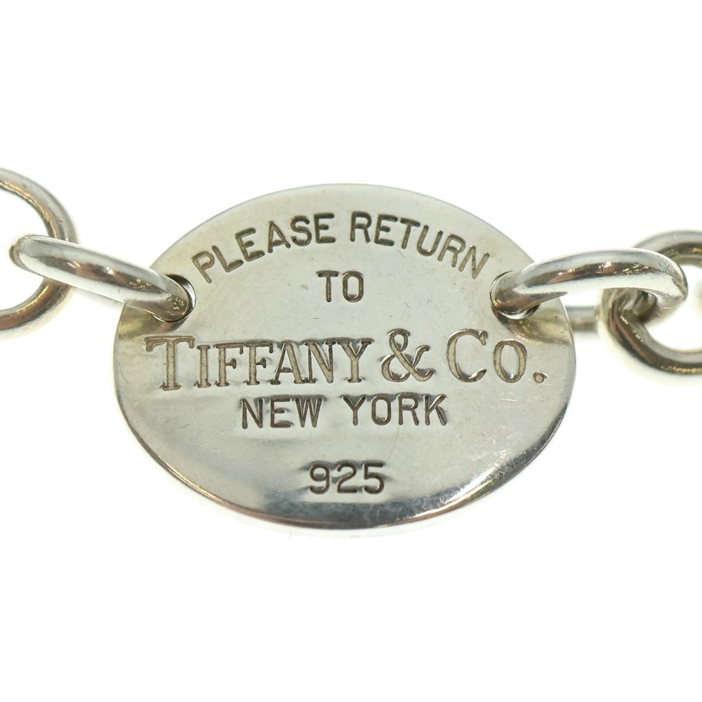TIFFANY & Co.(ティファニー) リターン トゥ ティファニー ネックレス オーバル Ag925 シルバー チョーカー