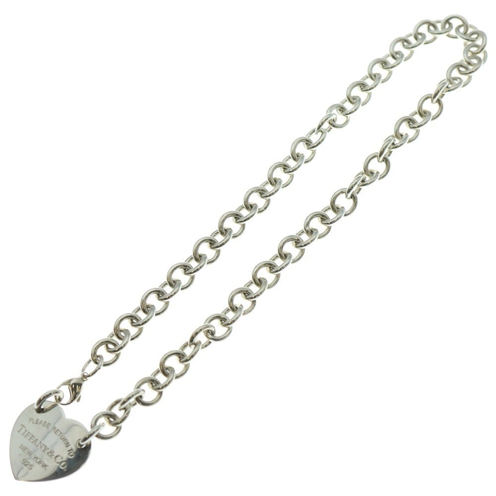 TIFFANY & Co.(ティファニー) リターントゥ ハートタグ チョーカー チェーンネックレス シルバー
