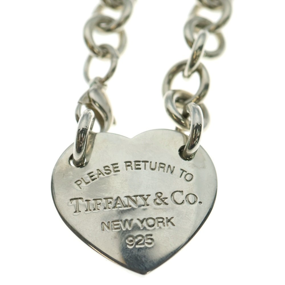 TIFFANY & Co.(ティファニー) リターントゥ ハートタグ チョーカー チェーンネックレス シルバー