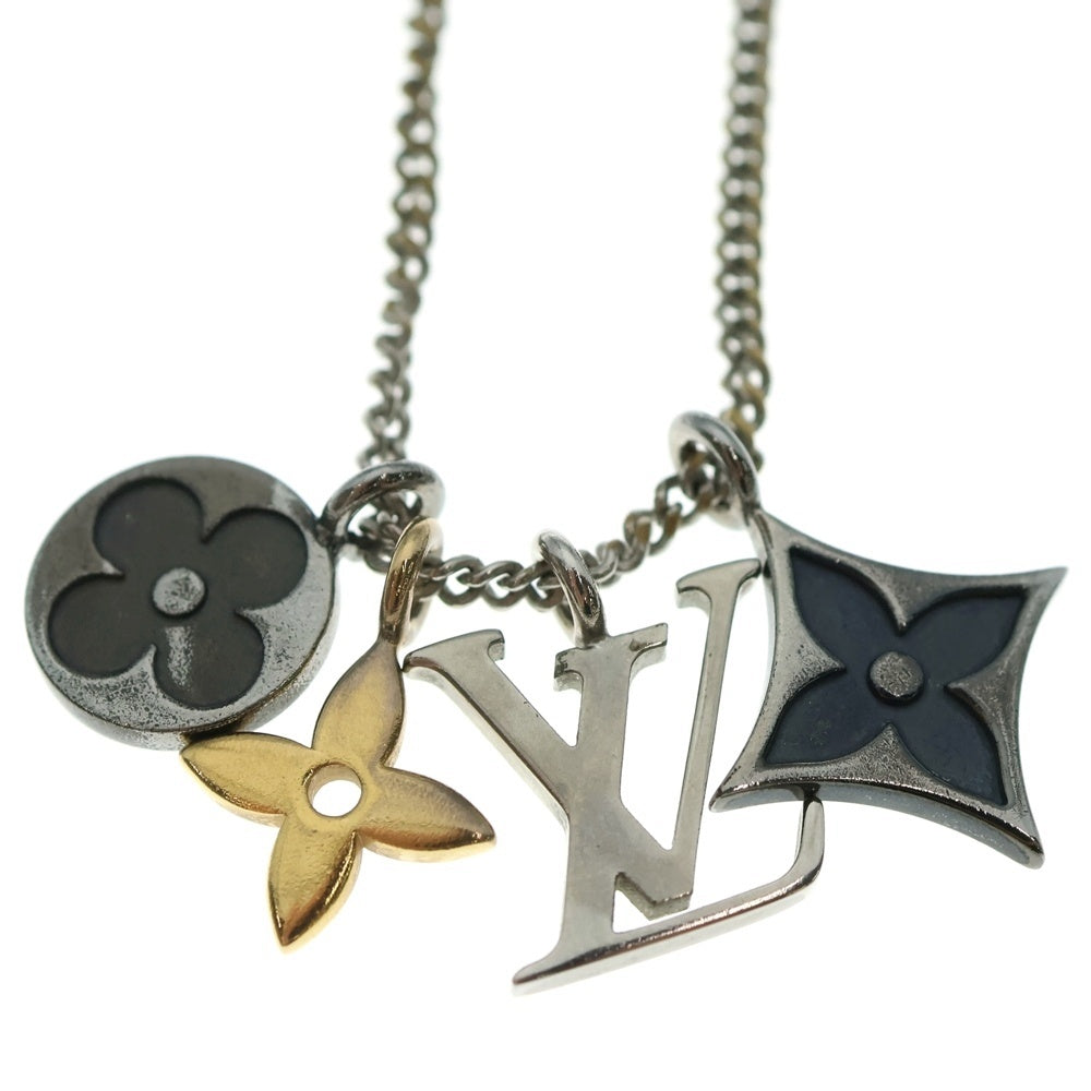 LOUIS VUITTON(ルイヴィトン) インスティンクト ネックレス ペンダント チェーン ゴールド シルバー M00521