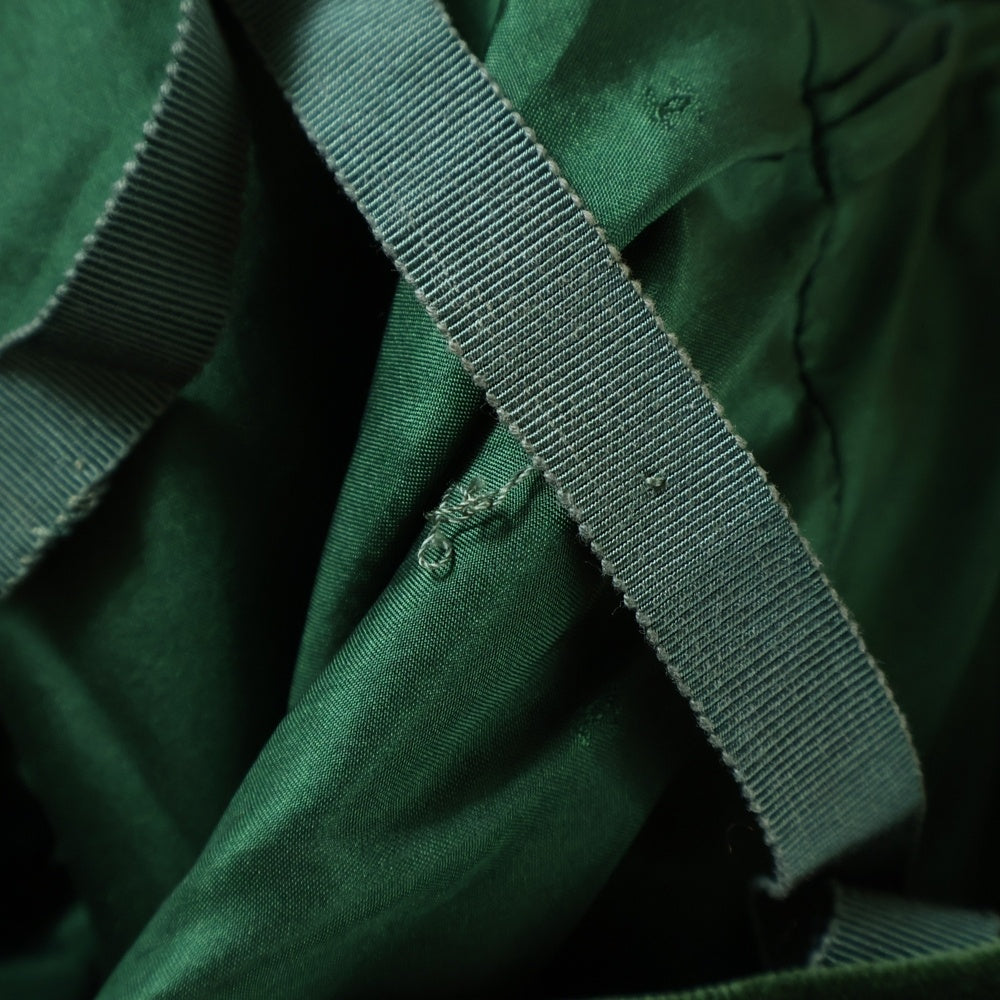 CHANEL(シャネル) ベロア ベルベット タイト ミディアムスカート グリーン レディース