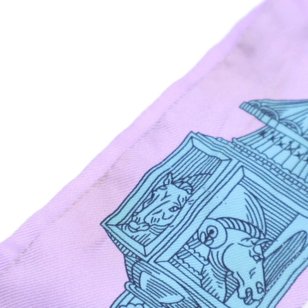 HERMES(エルメス) ツイリー シルクスカーフ メルヴェイユーズ・ランタン パープル