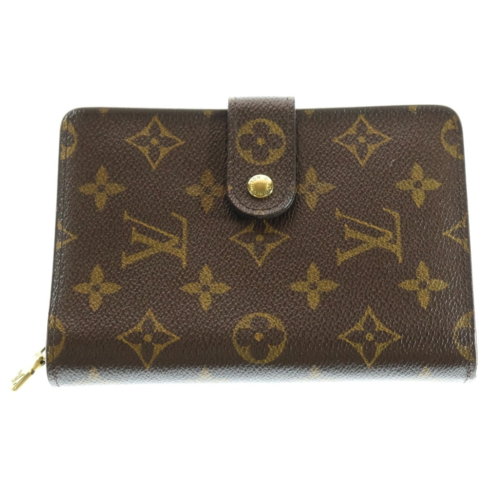 LOUIS VUITTON(ルイヴィトン) モノグラム ポルトパピエジップ ブラウン