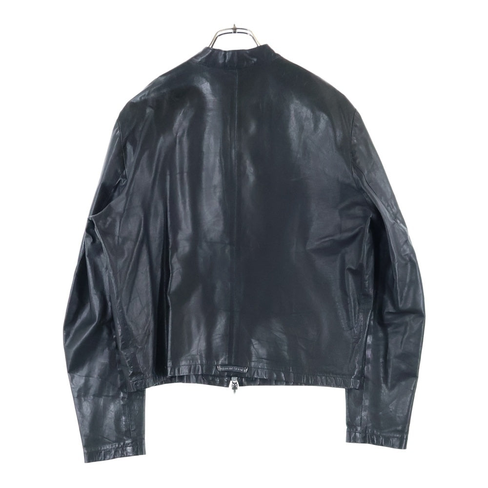 CHROME HEARTS(クロムハーツ) RACING2 レーシング2 ダガージップシングルライダース レザージャケット ブラック