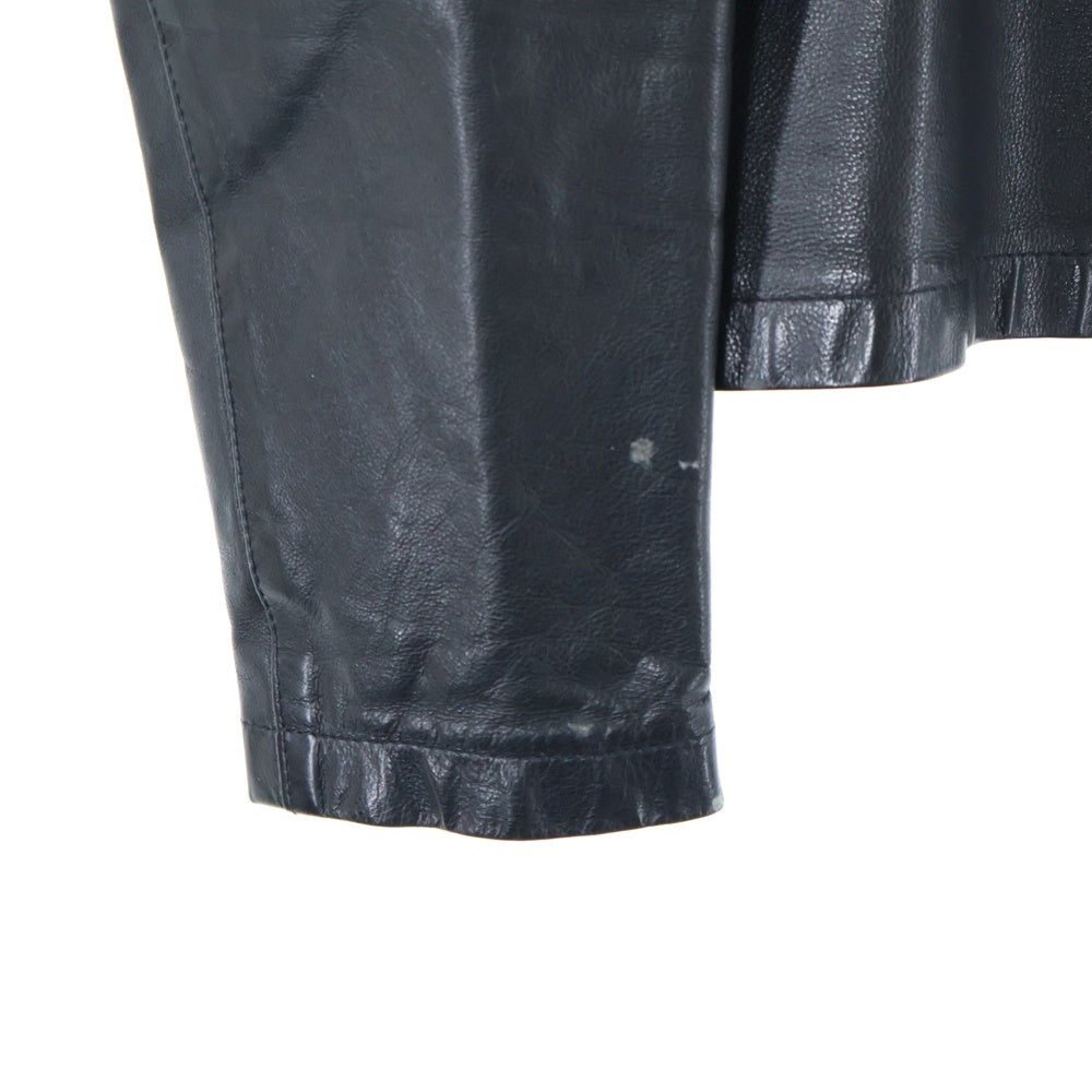 CHROME HEARTS(クロムハーツ) RACING2 レーシング2 ダガージップシングルライダース レザージャケット ブラック