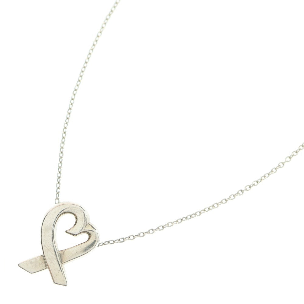 TIFFANY & Co.(ティファニー) ラビングハート ネックレス Ag925 SV シルバー パブロ・ピカソ ペンダント
