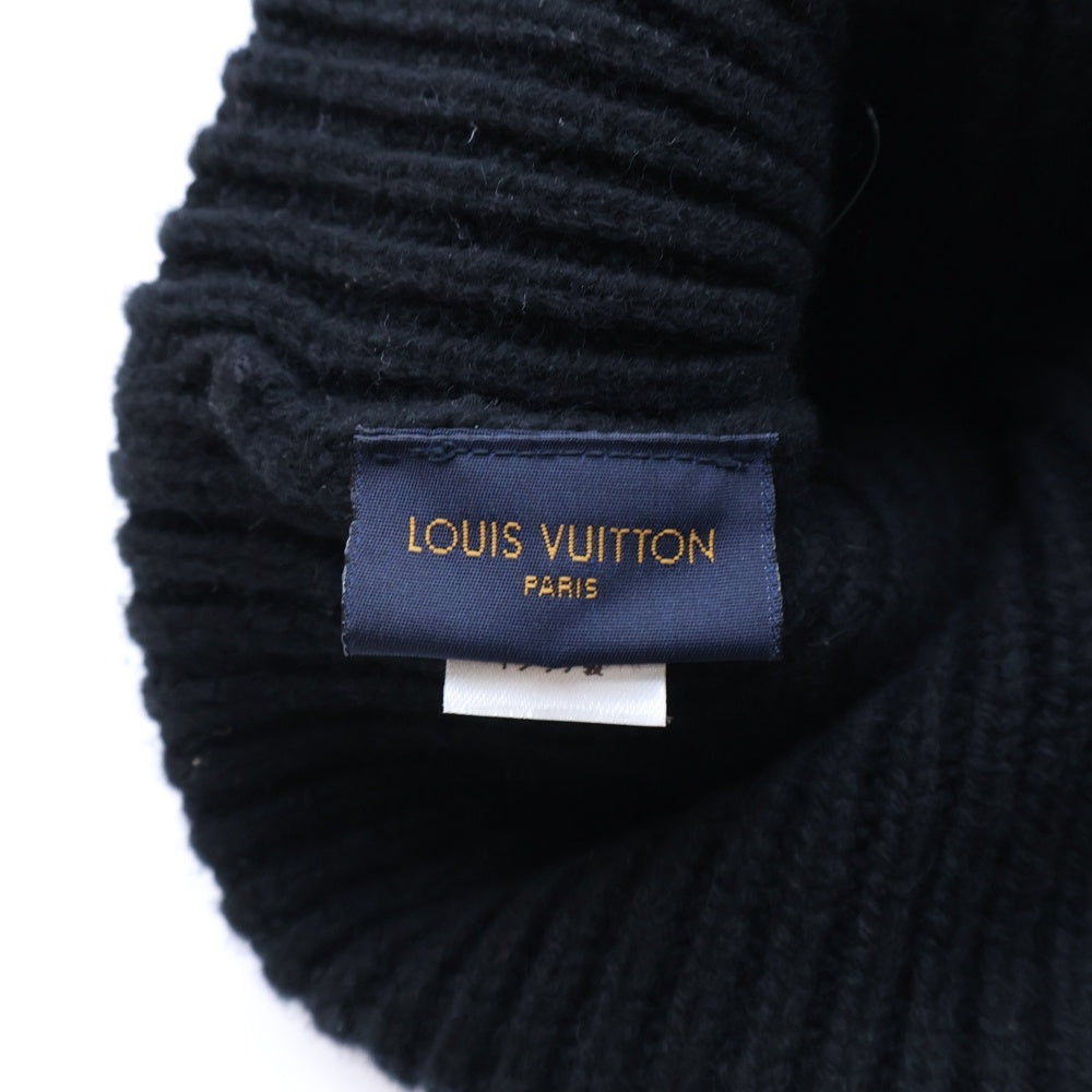 LOUIS VUITTON(ルイヴィトン) ルイヴィトン ビーニー ニットキャップ 帽子 ブラック カシミア MP3246