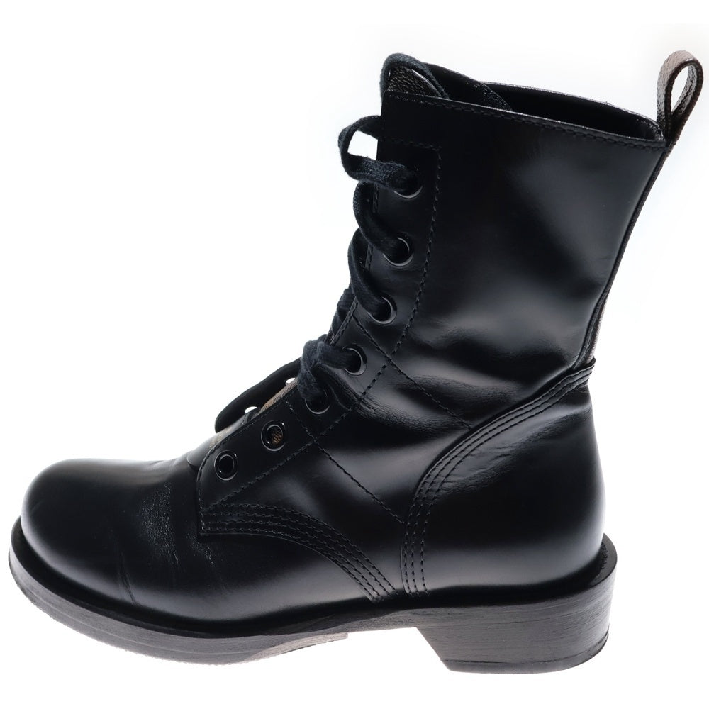 LOUIS VUITTON(ルイヴィトン) メトロポリス ライン モノグラム PVC レザー レースアップ ハイカットシューズ ショートブーツ ブラック/ブラウン レディース 1A7W10