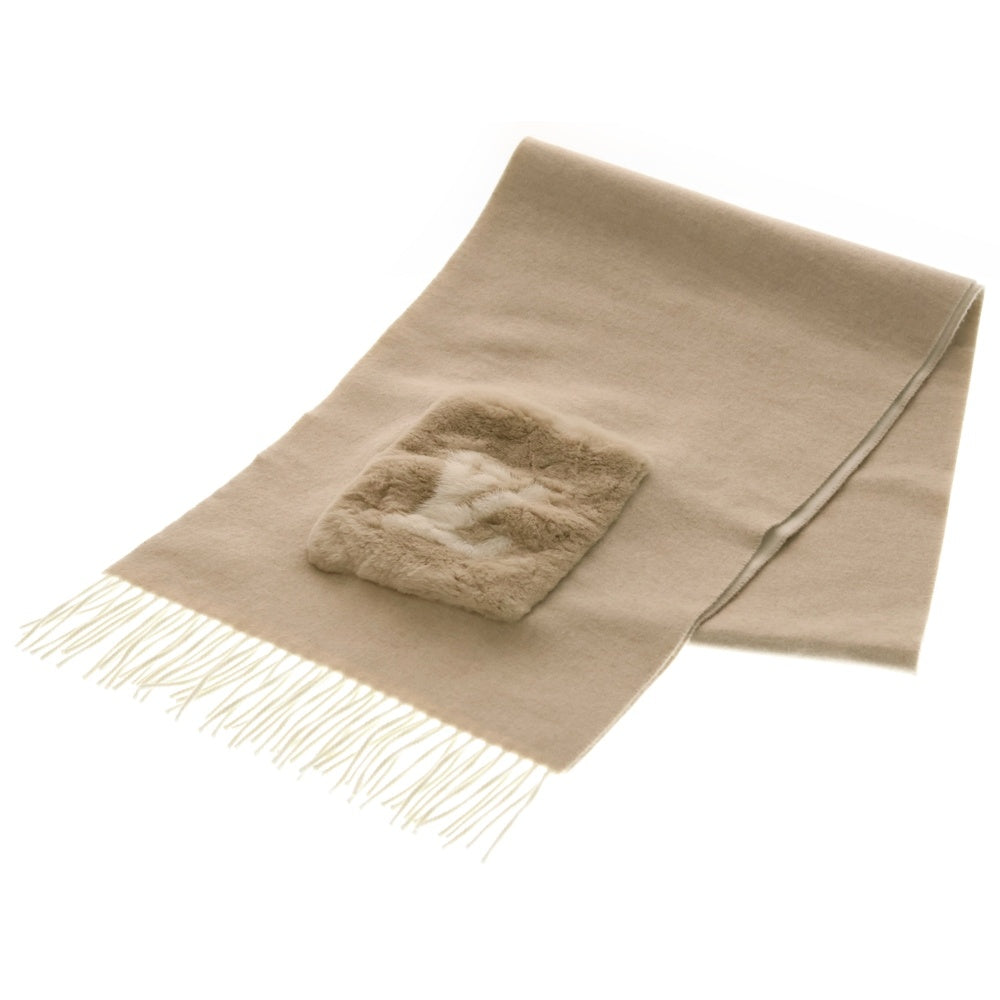 LOUIS VUITTON(ルイヴィトン) LVブ モノグラム柄 カシミヤ ミンク