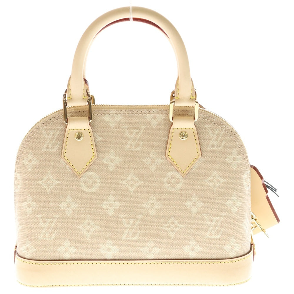 LOUIS VUITTON(ルイヴィトン) アルマBB グレース・コディントンコラボ 2WAYバッグ ハンドバッグ ショルダーバッグ ベージュ レザー×PVC M25728 ゴールド金具