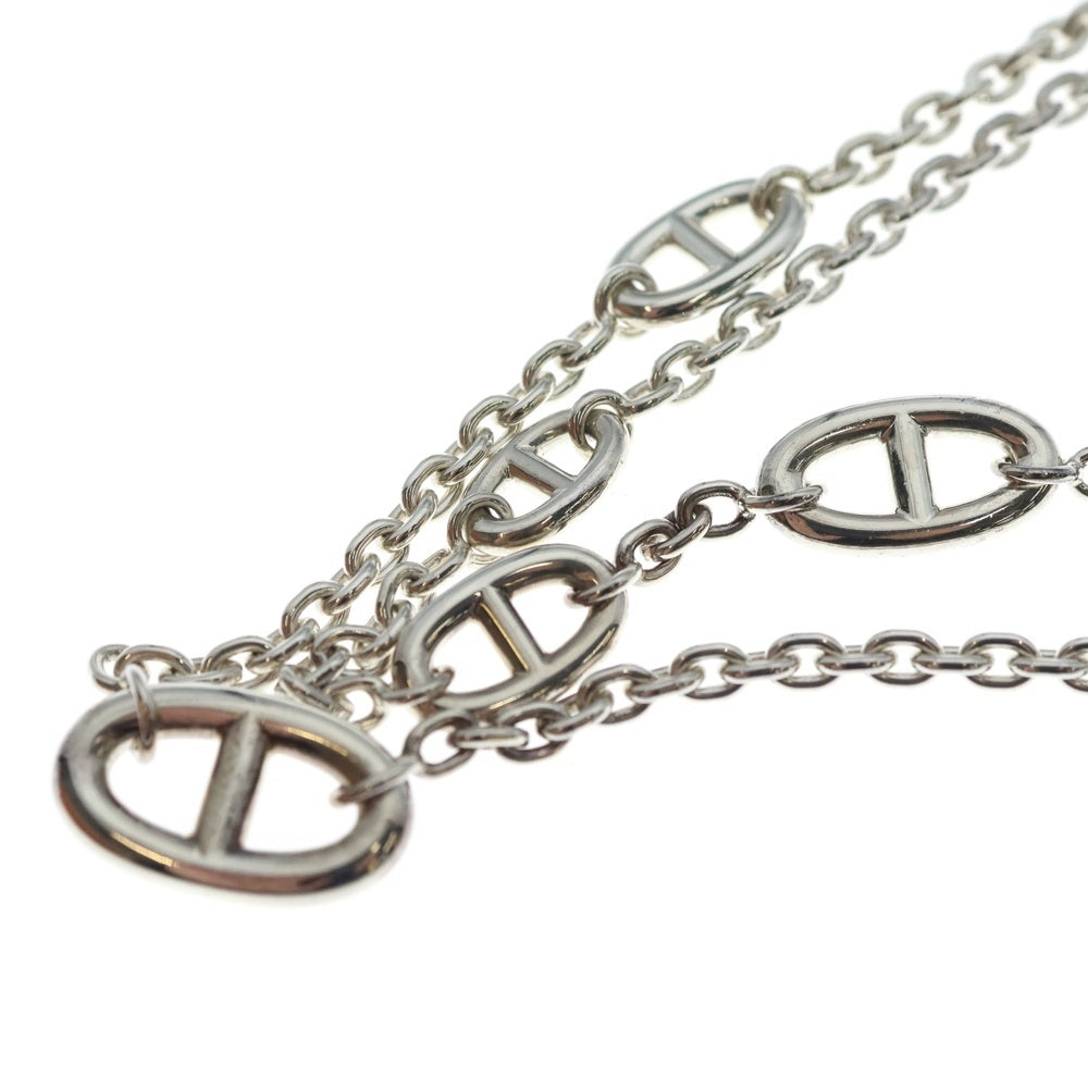 HERMES(エルメス) シェーヌダンクル ファランドール120 ネックレス チェーン シルバー 132.5g レディース