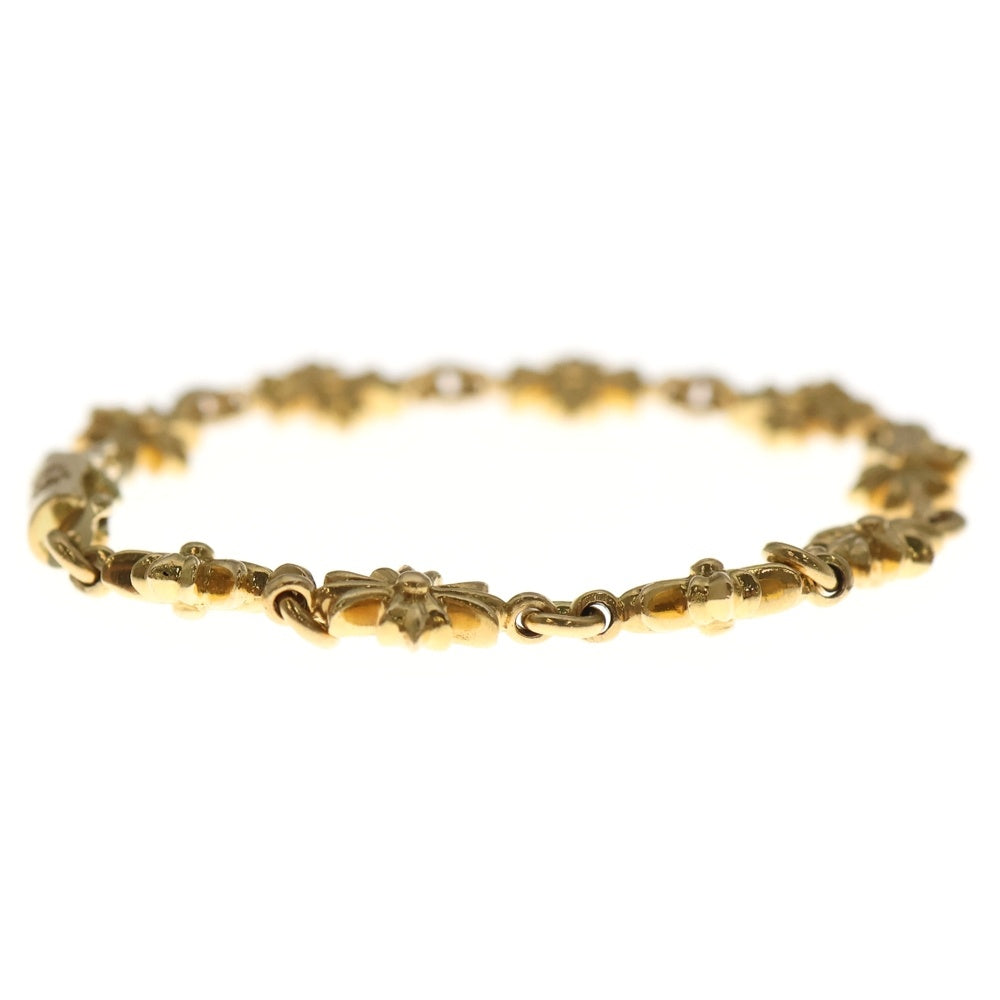 CHROME HEARTS(クロムハーツ) 22K TNY E CH PLS タイニーE CHプラス ブレスレット ゴールド BCA027