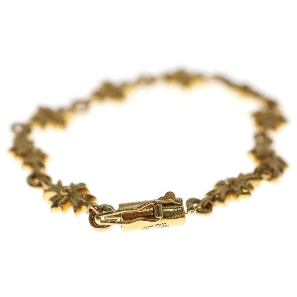 CHROME HEARTS(クロムハーツ) 22K TNY E CH PLS タイニーE CHプラス ブレスレット ゴールド BCA027