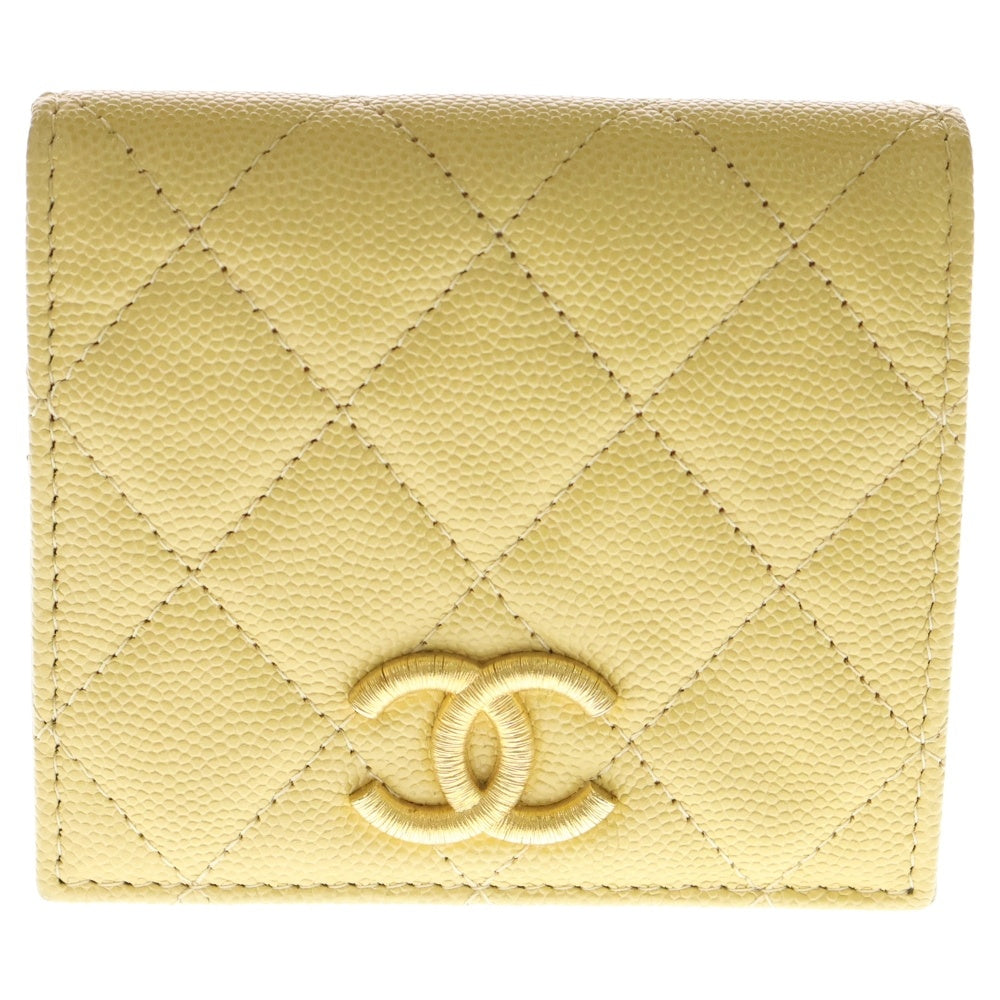 CHANEL(シャネル) スモール フラップ コンパクトウォレット 三つ折り