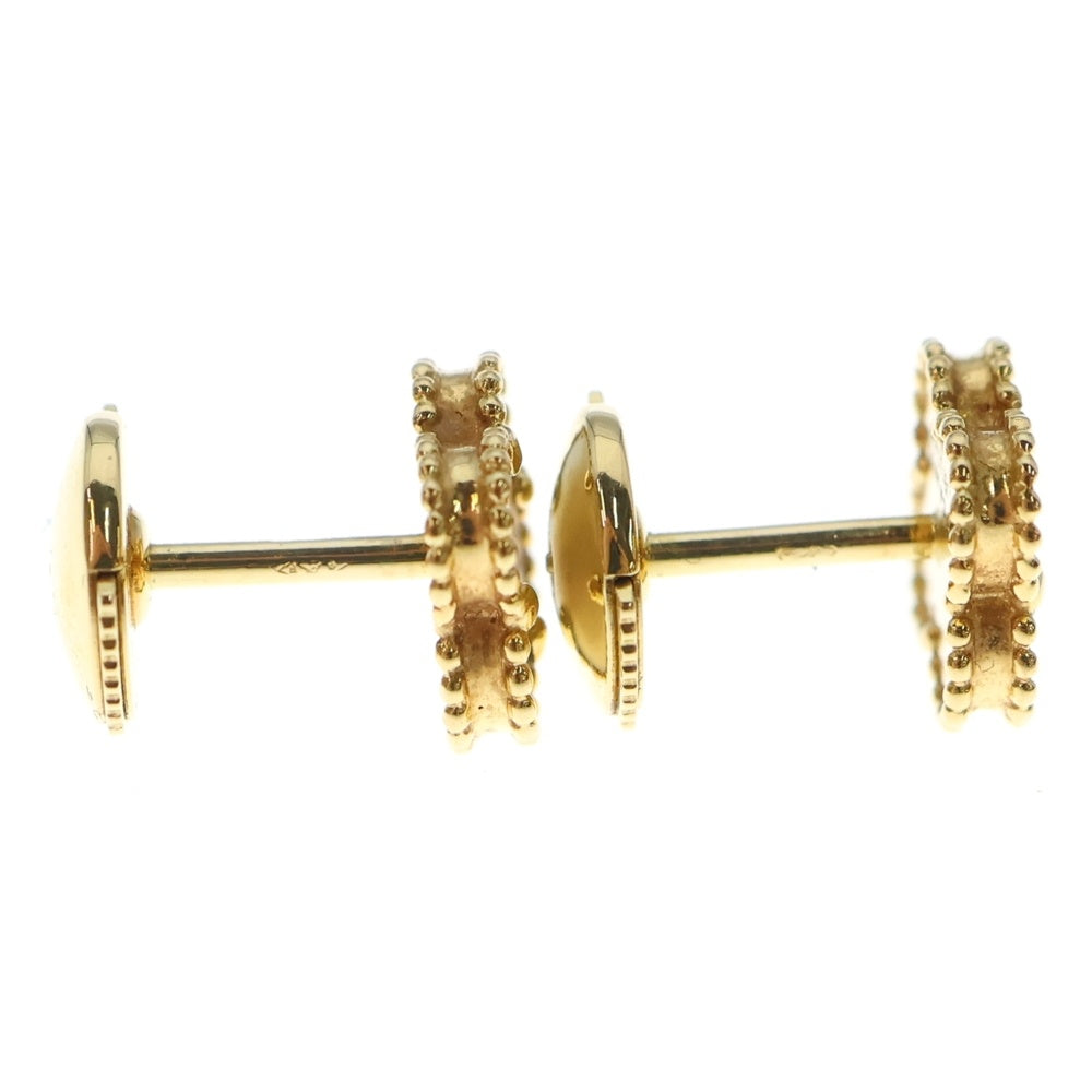 Van Cleef & Arpels(ヴァンクリーフアンドアーペル) スウィート アルハンブラ ピアス マザーオブパール Au750 K18 YG イエローゴールド