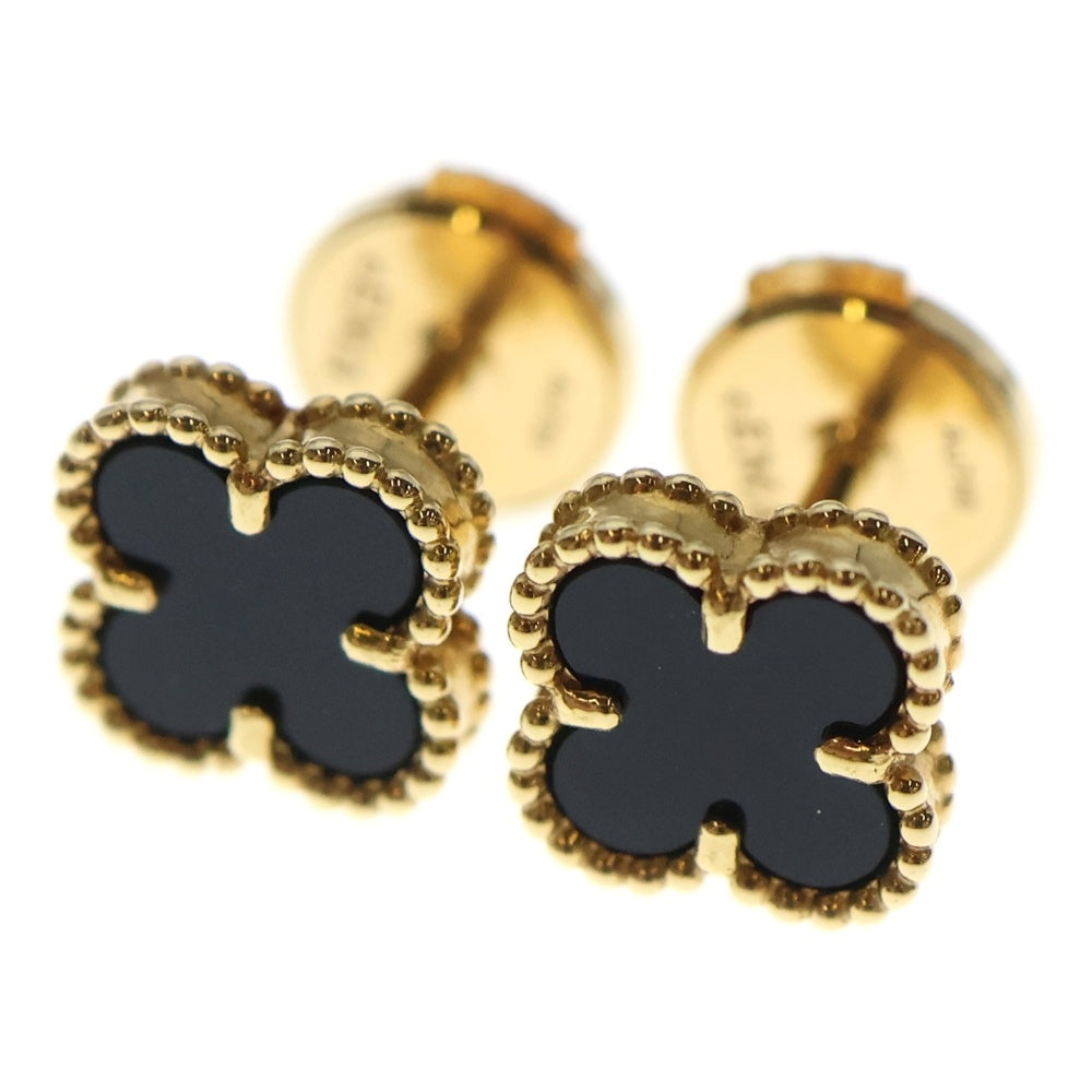 アルハンブラ ☆ ピアス スウィート アルハンブラ ピアス 18K イエローゴールド, オニキス