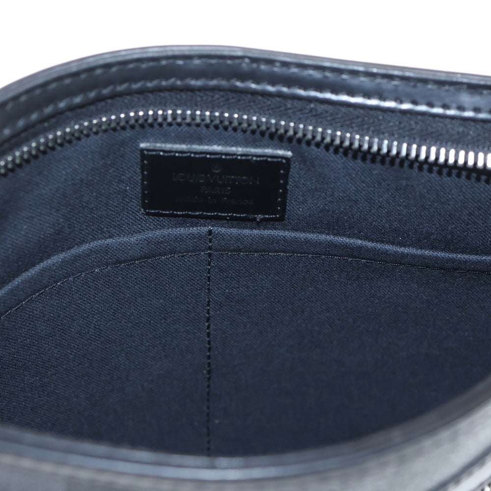 LOUIS VUITTON(ルイヴィトン) ダミエグラフィット トマス ショルダーバッグ サコッシュ ブラック PVC N58028 シルバー金具 レディース