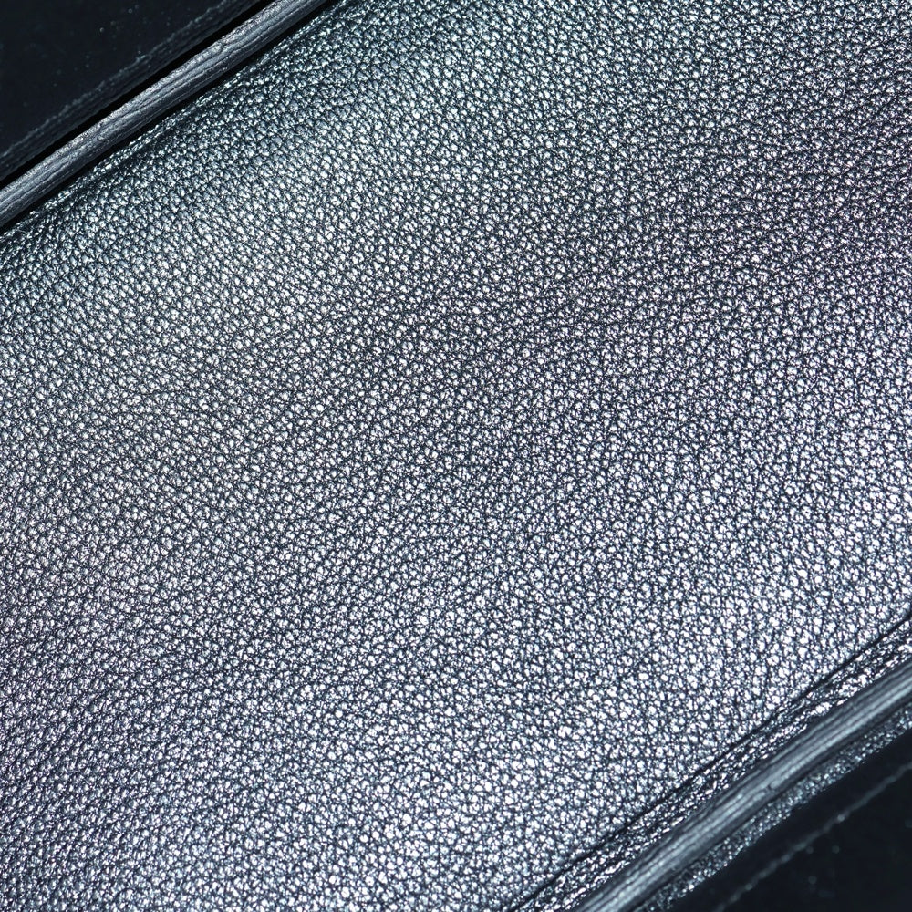 HERMES(エルメス) バーキン25 トゴ レザーハンドバッグ ブラック GD金具 W刻印 レディース