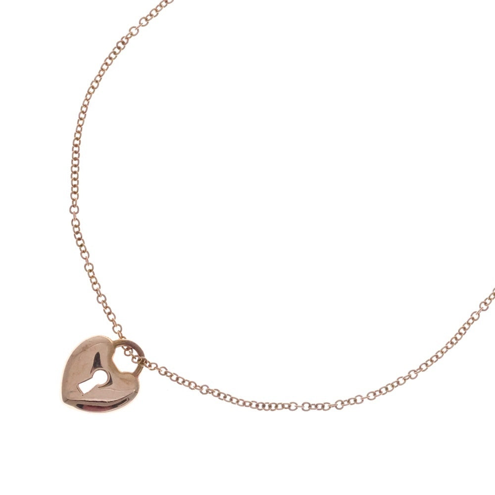 ティファニー　ハートロック　k18 ネックレス　ピンクゴールド TIFFANY & Co.(ティファニー) ハートロック ネックレス Au750 K18 PG