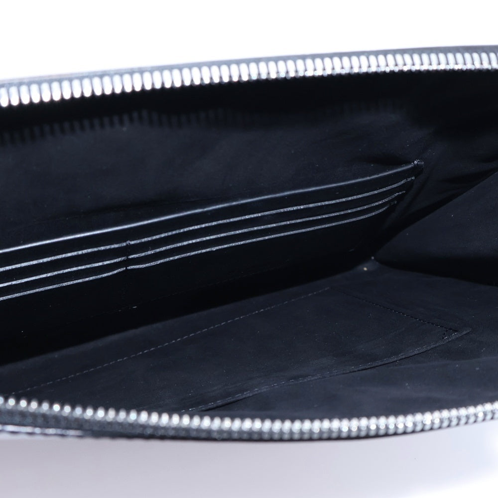 Berluti(ベルルッティ) カリグラフィ ニノGM クラッチバッグ ブラウン レザー