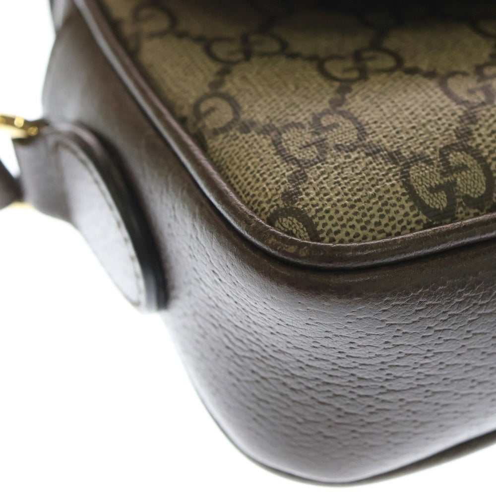 GUCCI(グッチ) GGスプリーム オフィディア ショルダーバッグ シェリーライン ベージュ PVCレザー 772239 レディース