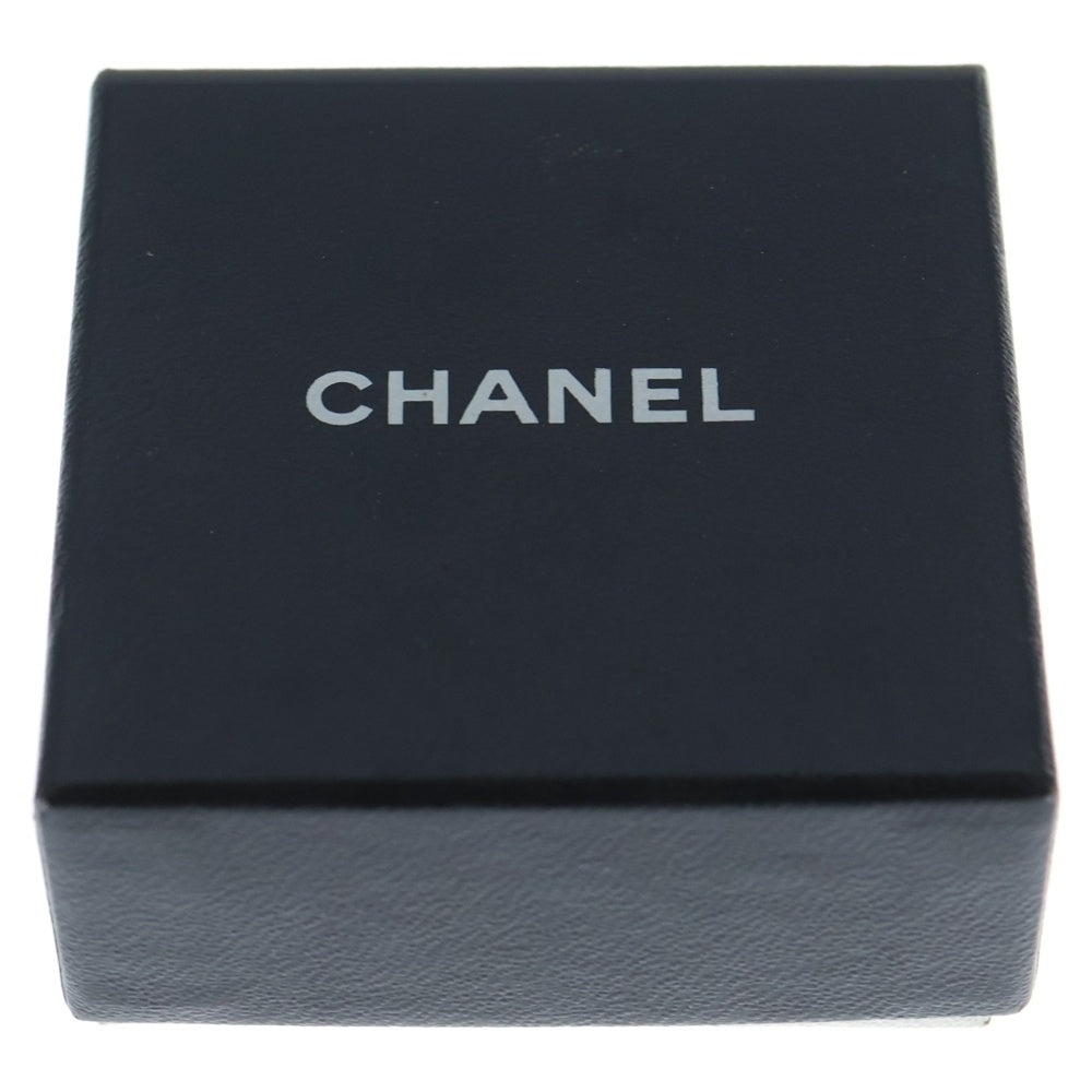 CHANEL(シャネル) フープピアス ココマーク フェイクパール ネイビー ゴールド 03P レディース