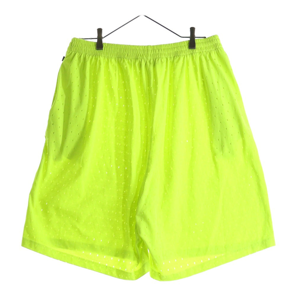BALENCIAGA(バレンシアガ) 21SS メッシュ イージー ハーフ ショートパンツ ショーツ イエロー 674591 レディース