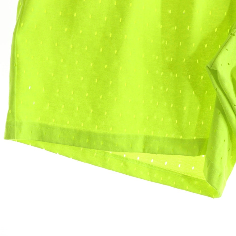 BALENCIAGA(バレンシアガ) 21SS メッシュ イージー ハーフ ショートパンツ ショーツ イエロー 674591 レディース