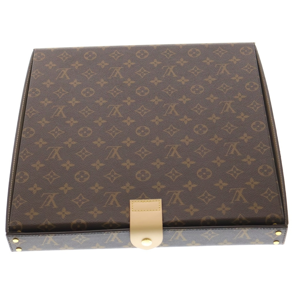 LOUIS VUITTON(ルイヴィトン) モノグラム ピザボックス レコードケース GI0634 IC ブラウン