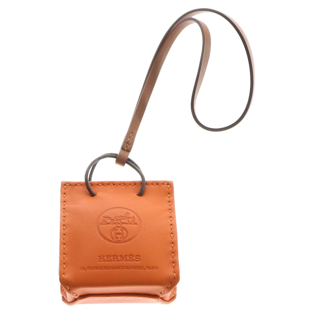 HERMES(エルメス) サックオランジュ バッグチャーム フー アニョーミロ オレンジ Y刻印 レディース