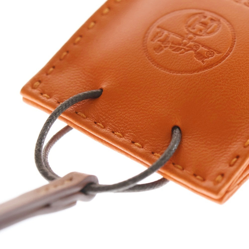 HERMES(エルメス) サックオランジュ バッグチャーム フー アニョーミロ オレンジ Y刻印 レディース