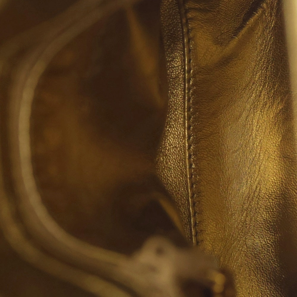 CHANEL(シャネル) チェーン ショルダーバッグ ゴールド ラムスキン ゴールド金具 レディース