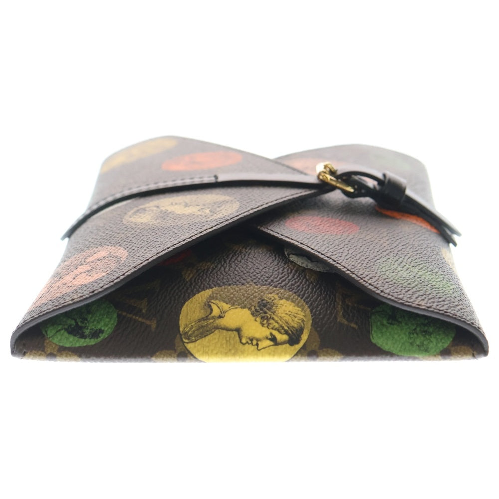 LOUIS VUITTON(ルイヴィトン) モノグラム フォルナセッティ カラーポーチ ケース 色鉛筆 筆記用具 文房具 ブラウン GI0697 レディース