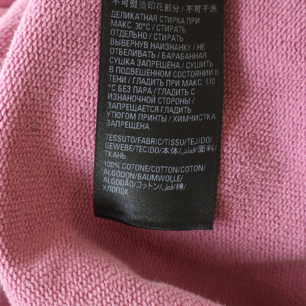 BALENCIAGA(バレンシアガ) 22AW Pink Martini ピンク マティーニ グラフィックプリント プルオーバー スウェットパーカー フーディー ピンク 697971 レディース