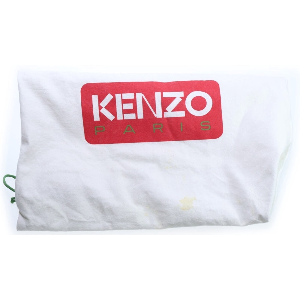 KENZO(ケンゾー) PACE ペース ロゴ メッシュ レースアップ ローカットシューズ スニーカー ブラック レディース