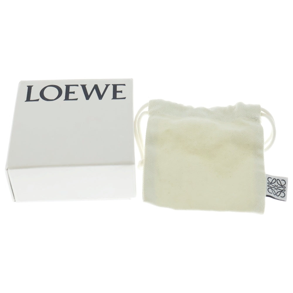 LOEWE(ロエベ) アナグラム ロゴ ブローチ ピンバッジ シルバー レディース