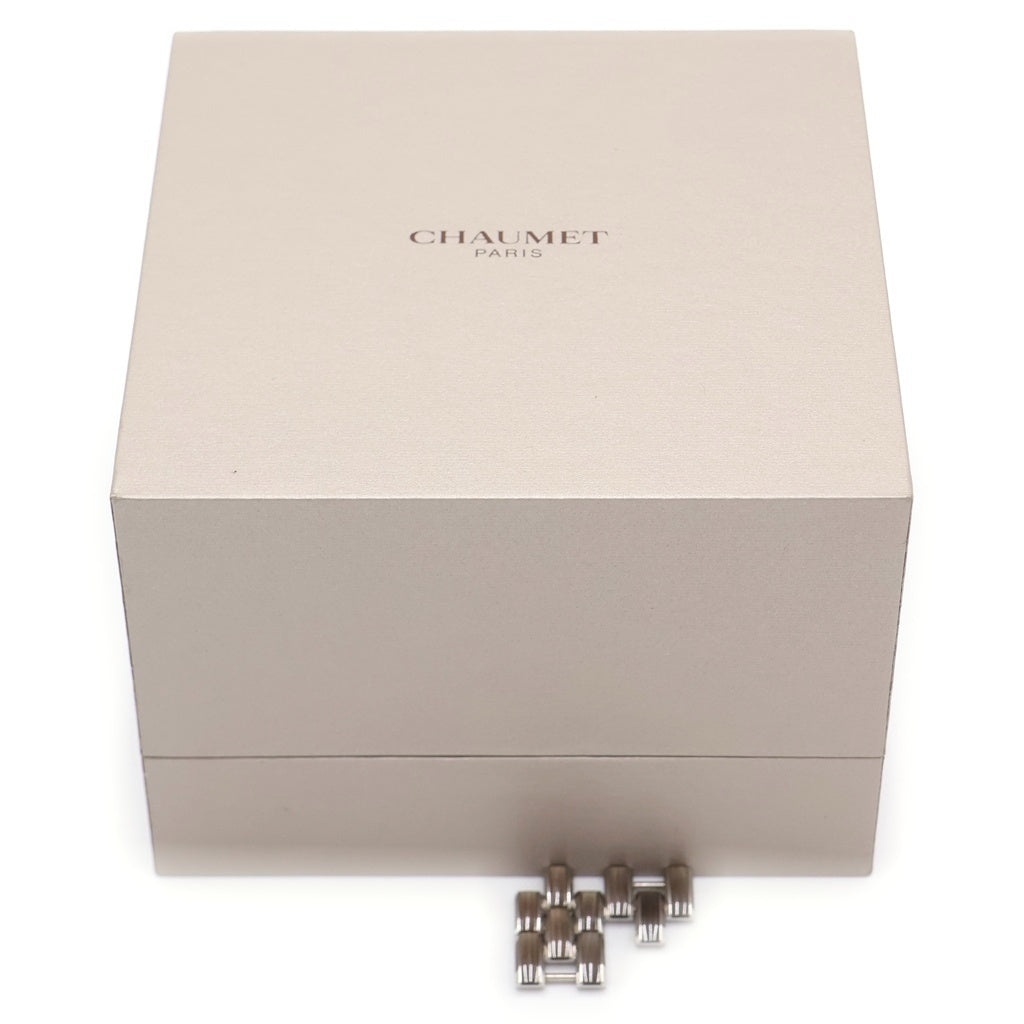 CHAUMET(ショーメ) ケイシス グレー文字盤 SS/QZ ステンレス クォーツ 電池式 腕時計 レディース
