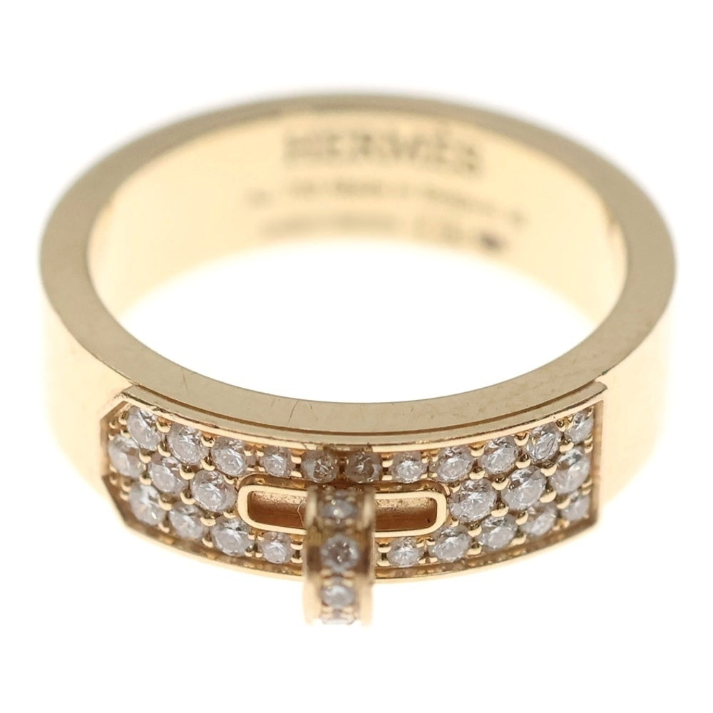 HERMES(エルメス) ケリー ダイヤモンド リング ピンクゴールド 750PG #46 ジュエリー