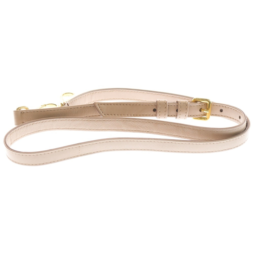 miumiu(ミュウミュウ) マテラッセ 2WAYバッグ ショルダーバッグ ハンドバッグ ピンク レザー ゴールド金具 レディース