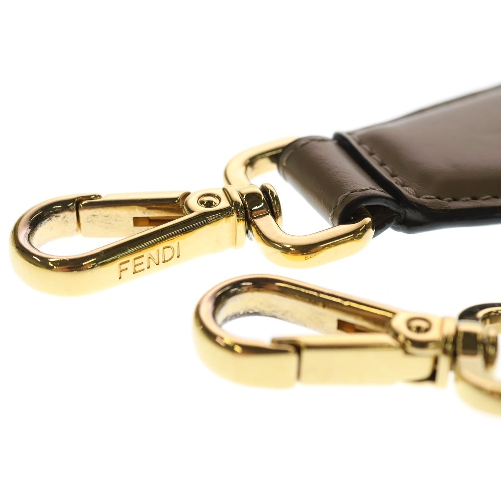 FENDI(フェンディ) ストラップユー ショルダーストラップ ズッカ キャンバス ベージュ 8AV386