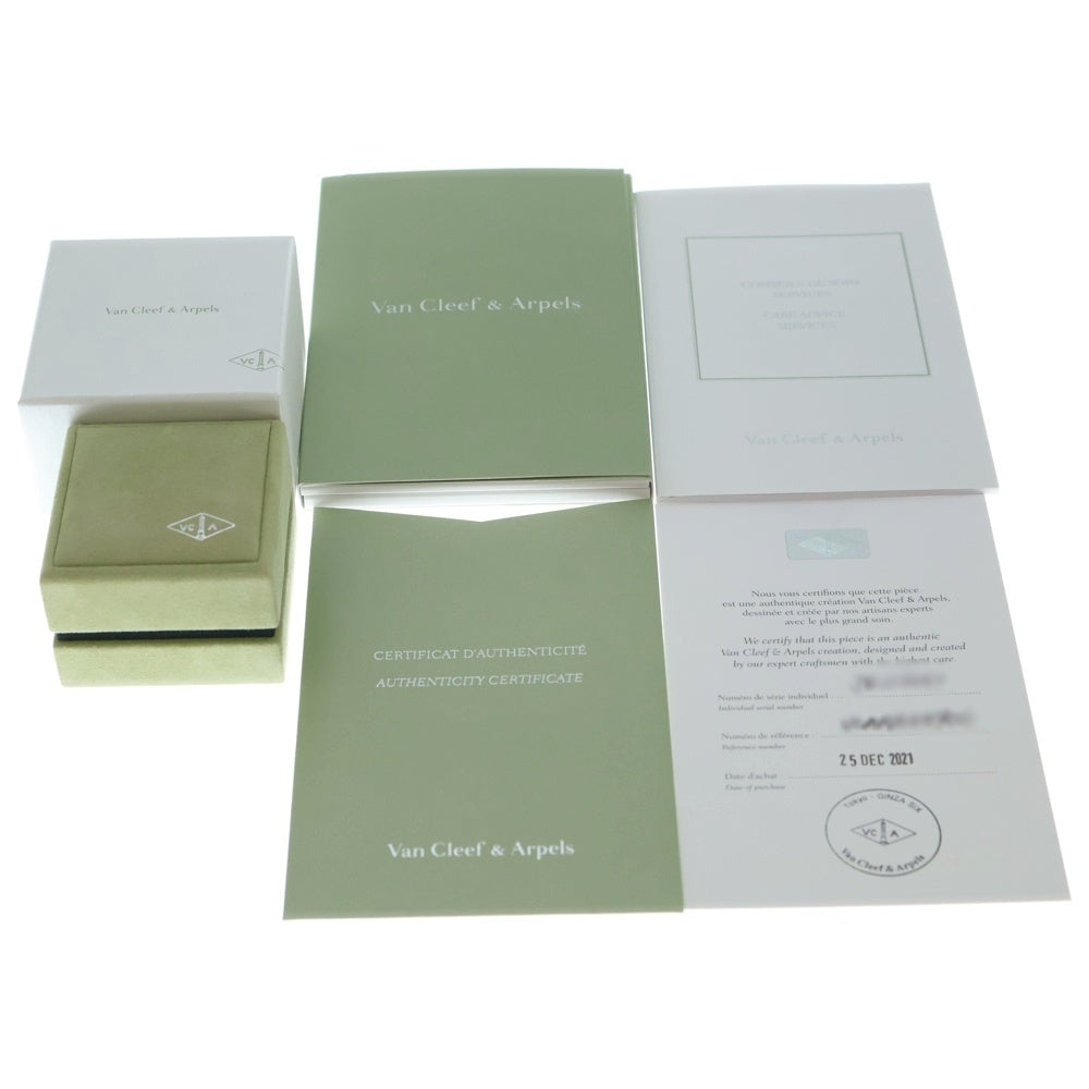 Van Cleef & Arpels(ヴァンクリーフアンドアーペル) ヴィンテージ アルハンブラ マザーオブパール ネックレス Au750 K18 YG イエローゴールド VCARA45900 レディース