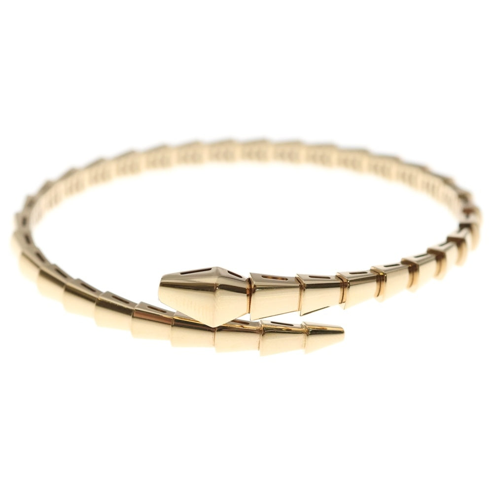 BVLGARI(ブルガリ) セルペンティ ヴァイパー ブレスレット バングル ピンクゴールド Au750PG #M #17