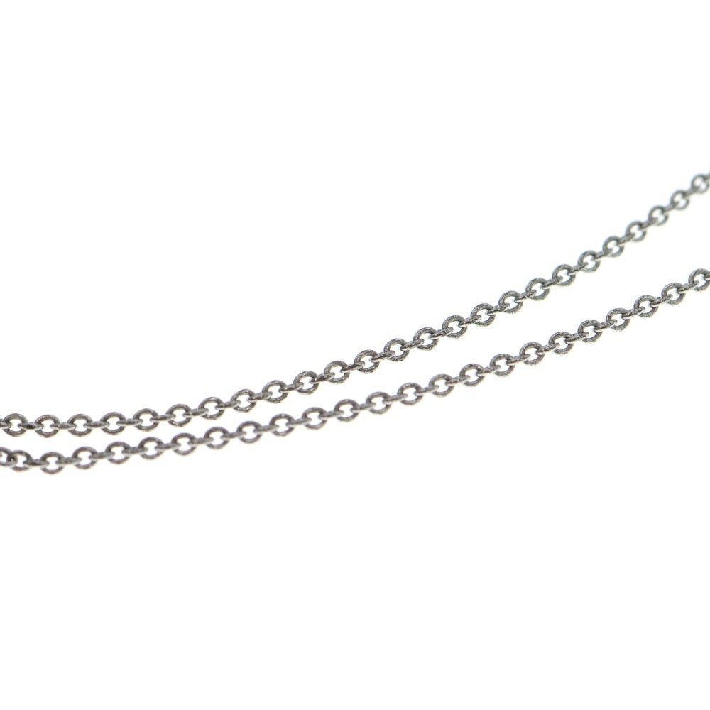 GUCCI(グッチ) ハート ストーン パープル ネックレス ペンダント シルバー レディース