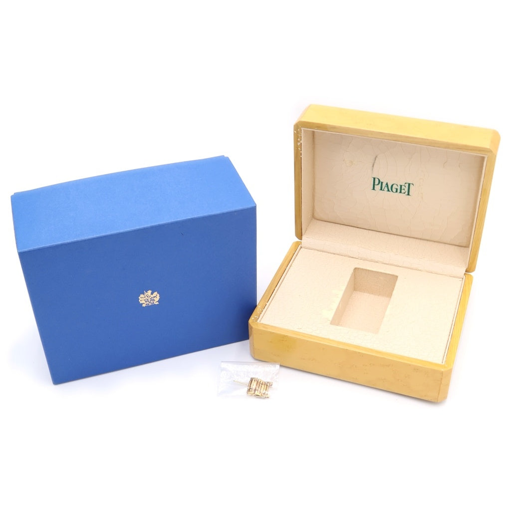 PIAGET(ピアジェ) ダンサー シャンパン文字盤 ダイヤベゼル クォーツウォッチ 腕時計 K18YG イエローゴールド 84024