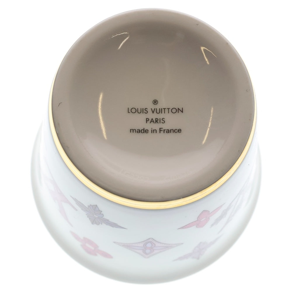 LOUIS VUITTON(ルイヴィトン) モノグラムフラワー ポーセリン マグカップ 食器 ホワイト