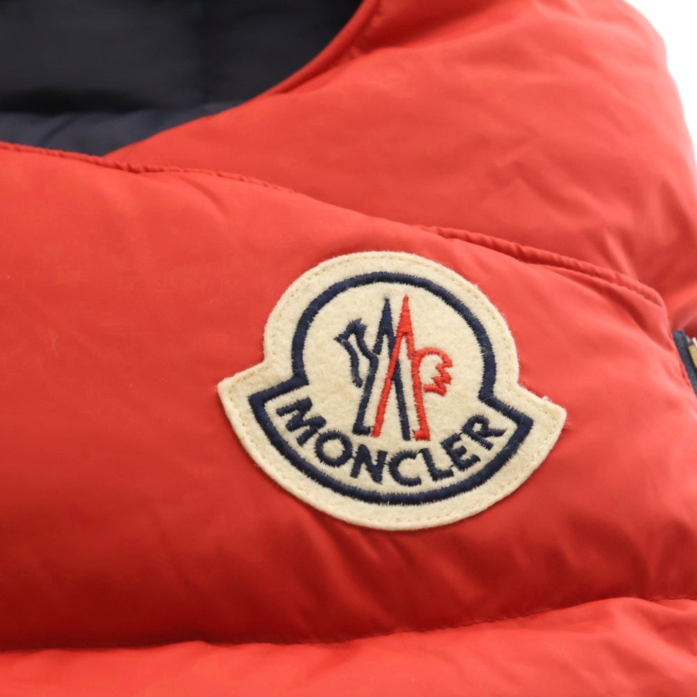 MONCLER(モンクレール) ワッペンロゴ ダウン おくるみ レッド キッズ 240001170873
