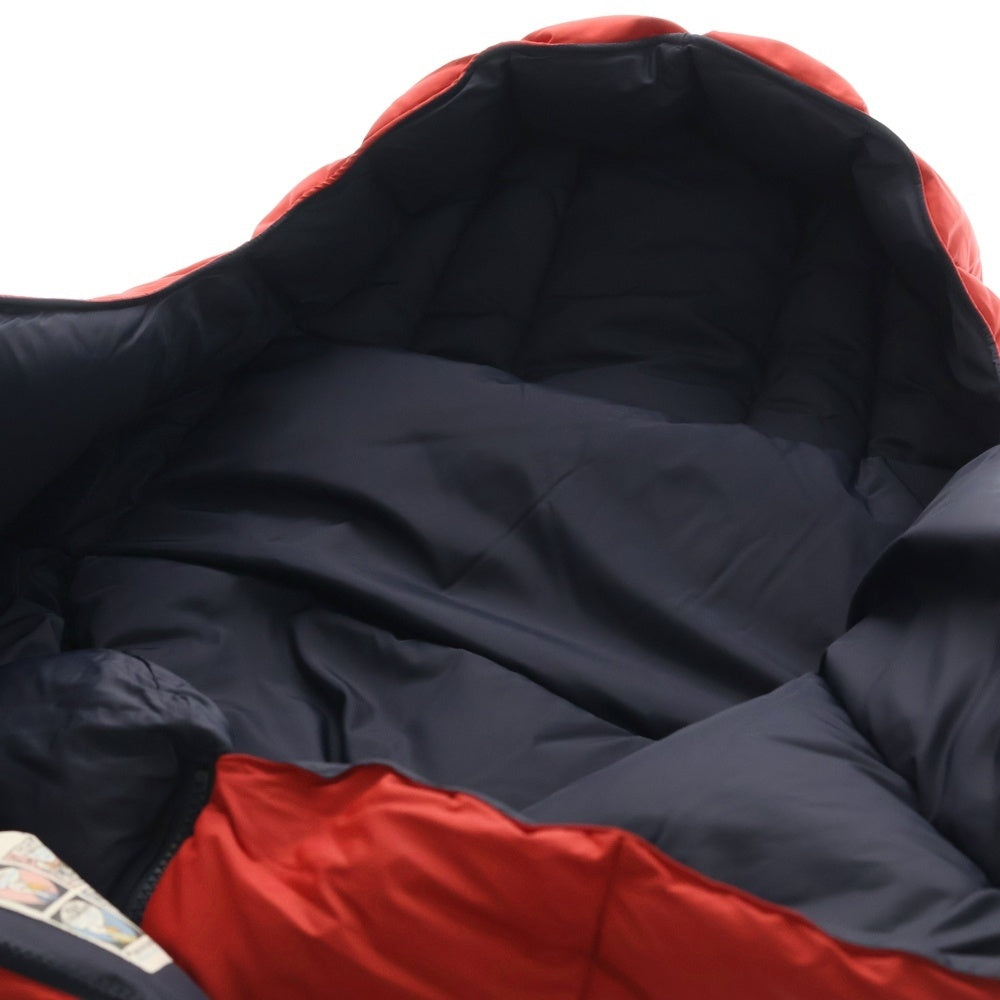 MONCLER(モンクレール) ワッペンロゴ ダウン おくるみ レッド キッズ 240001170873