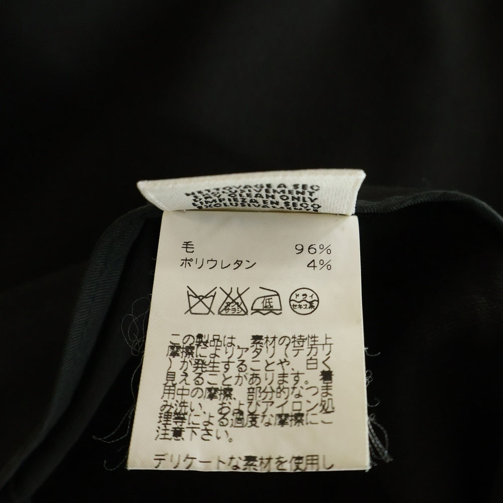 HERMES(エルメス) ストレートスラックスパンツ ブラック レディース